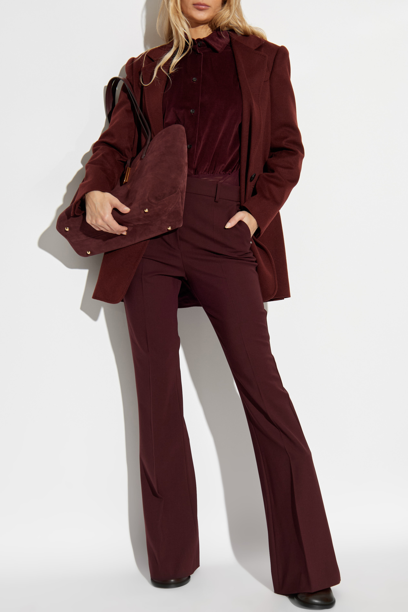Burgundy Ariccia blazer Max Mara - Vitkac AS